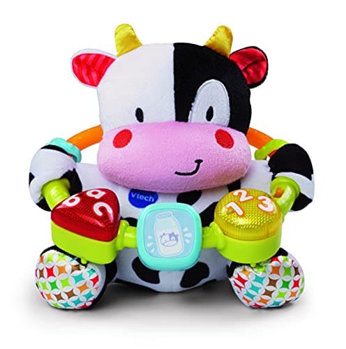 Image of VTech 166003 Baby Little Friendlies Moosical Beads Baby Toy Baby Educational and Sensory Toy with Music and Light For Babies and Toddlers from 3 Months+, English Version