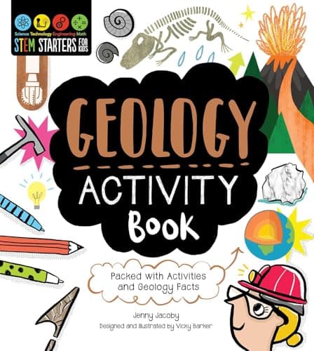 Image of STEM Starters for Kids Geology Activity Book: Packed with Activities and Geology Facts
