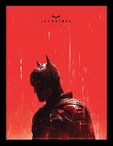 Image of Pyramid International The Batman (Rain) Framed 30 x 40cm Prints