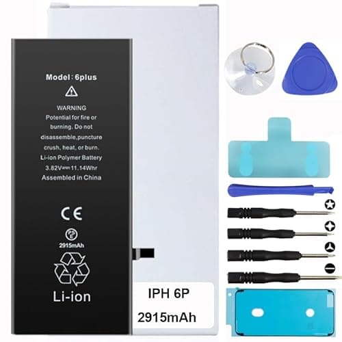 Image of Battery Kit for iPhones Includes Waterproof Sticker, Battery Stickers, MAGNETIC Tools【12 Month Warranty】 (iPhone 6 Plus)