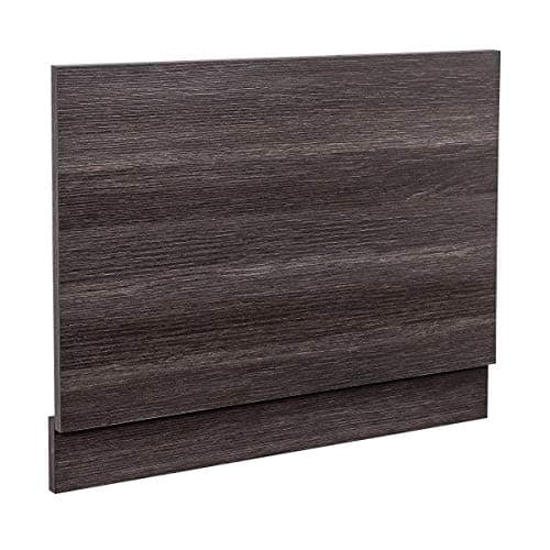 Image of Aquariss Modern Bathroom Calm Grey Effect 700 mm Wooden Wrapped End Bath Panel