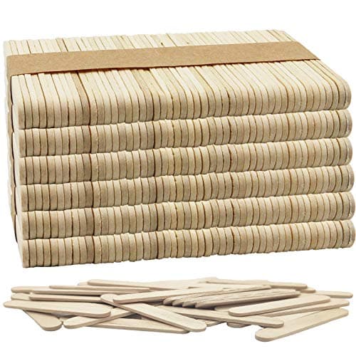 Image of OWLKELA 300PCS Mini Lollipop Sticks 2.5 inch, Wood Craft Sticks, Lolly Sticks for Home and School Crafts, Lollipop Sticks, Popsicle Sticks, Ideal for Arts and Handwork, Classroom Art Supplies