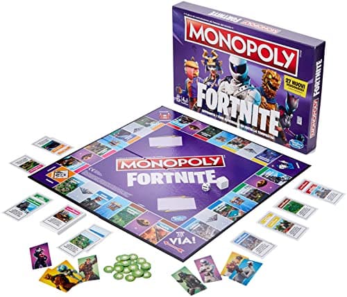 Image of Hasbro Monopoly - Fortnite Game in Box, Season 2, Italian Edition