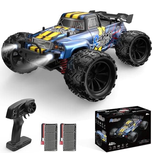 Image of RC Cars 1:16 Scale Large 40KM/H Fast Remote Control Cars for Adults & Kids 8+, 4WD Off-Road 2.4GHz Radio Controlled Truck Toys Gift—Unleash High-Speed Thrills with This Monster Truck Racing Buggy