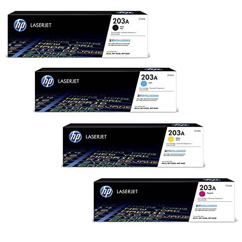 Image of HP Color LaserJet Pro MFP M281FDW Original 203 A – CF540 A Toner/CF541 A/CF542 A/CF543 A