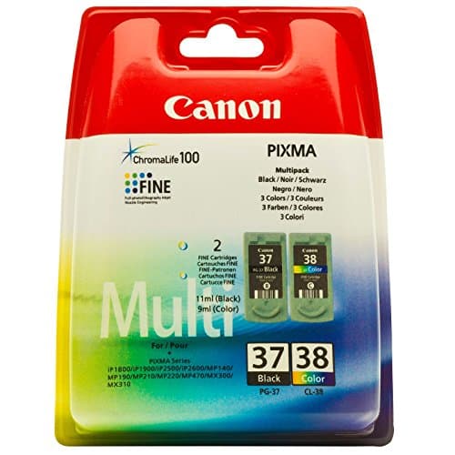 Image of Canon original printer ink cartridge Multicoloured/black