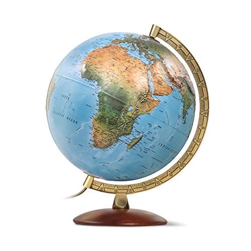 Image of Nova Rico Primus Illimunated Relief Globe - 30 cm