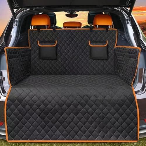 Image of Car Boot Liner for Dogs for Toyota Corolla L LE SE XLE XSE Sedan 2020-2023 2024 2025 2026, Nonslip Waterproof Enduring Liner Easy to Clean Boot Pet Travel Accessories,B