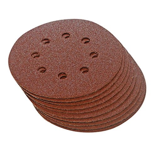 Image of Silverline 647920 Hook and Loop Discs Punched 125 mm 10pk 125 mm 60 Grit