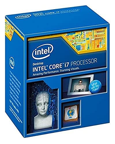 Image of Intel Core i7 i7-4790K CPU (Quad Core 4GHz, Socket H3 LGA-1150)