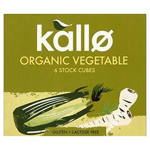 Image of Kallo Organic Vegetable Stock Cubes, Pack of 15 (Total 90 cubes)