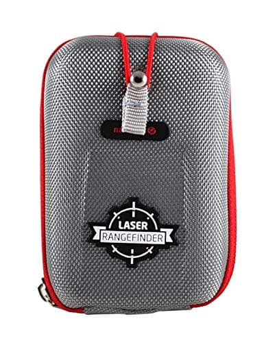 Image of Navitech Grey EVA Hard Case/Rangefinder Cover Compatible With The Laser Link RH2 Range Finder