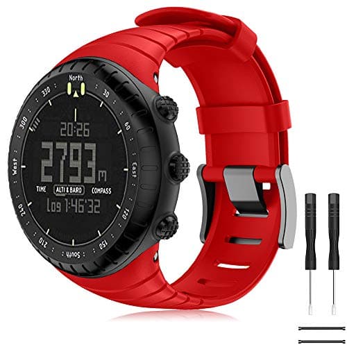 Image of TOPsic Compatible Core Straps, Soft Silicone Sport Replacement Wristband Smart Watch Fitness Band For Core