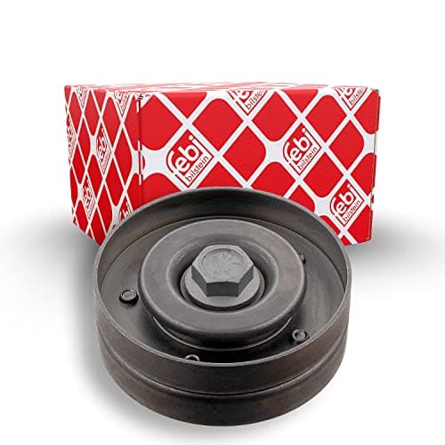 Image of febi bilstein 21918 Idler Pulley for auxiliary belt, pack of one