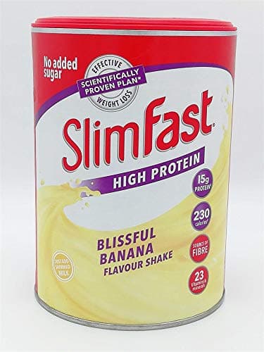 Image of SlimFast High Protein Meal Replacement Shake Summer Banana 365g – Take Advantage of The Slim Fast Magic to Lose Weight, Feel Energised and in Control of Your Life