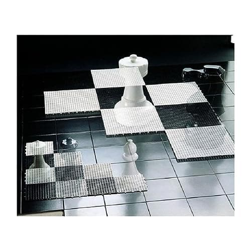 Image of rolly toys | Small Chess and Checker Game Board - 15 x 15 cm - Black and White | 218950