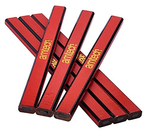 Image of Amtech H2105 6 Piece hardwood carpenter's pencil set