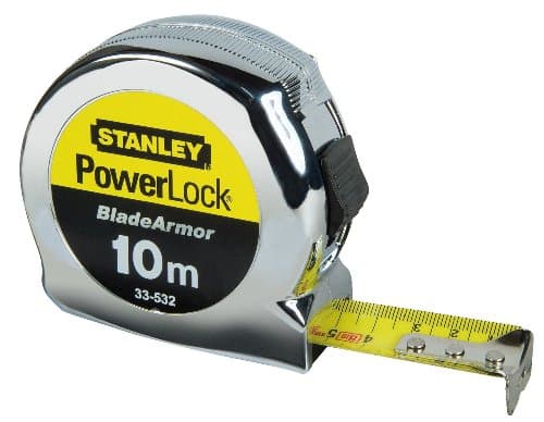 Image of Stanley 0-33-532 10m Micro Powerlock Tape with Blade Armor