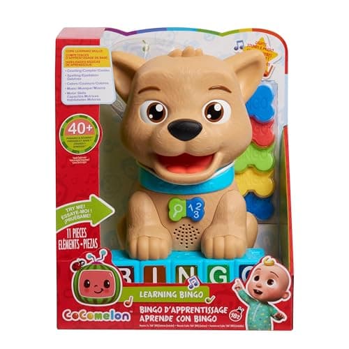 Image of Just Play Cocomelon Count & Learn Bingo Toy for Children Aged 18 Months and Above Gifts
