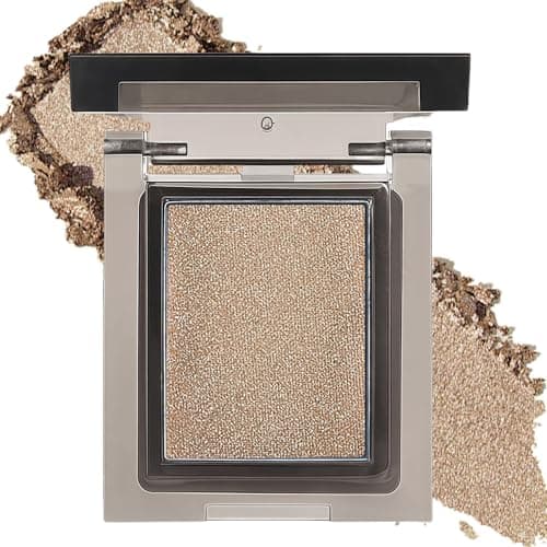 Image of Single Shimmer Cool-toned Eyeshadow - Eyeshadow for Older Skin, Longwear Blendable Shimmer Eye Shadow, Ideal for Day-to-night Wear - 13,Cool-toned Brown