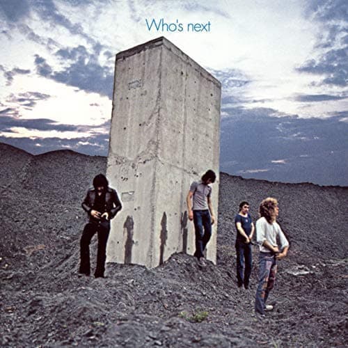 Image of The Who.Who's Next. Iconic Album Cover Poster Various Sizes (A2 Size 42 x 61 cms) (A4 Size 21 x 29 cms)