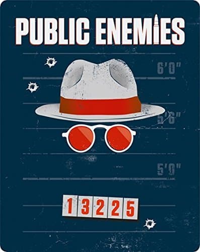 Image of Public Enemies UK Futurepak Limited Edition steelbook Blu-ray Region free