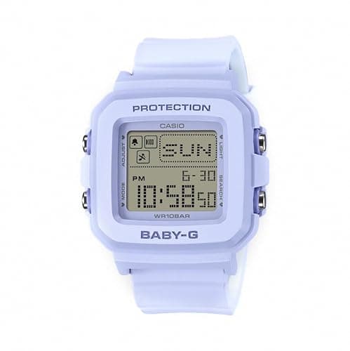 Image of Casio BGD-10KH-2BER Baby-G Digital Lilac Rubber Watch