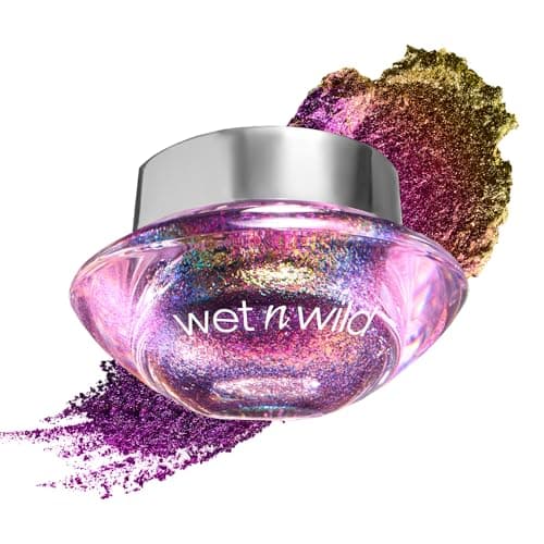 Image of Wet n Wild Chameleon Chrome Eyeshadow Foil, Light-Reflecting Multi-Chromatic Pigments for a Rainbow-like Effect, Self-Adhering Blendable Formula, Matrix Moves