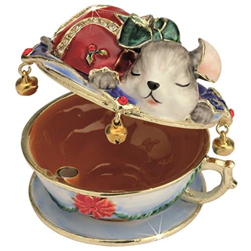 Image of Arora Craycombe Trinkets 6032 Mouse In A Teacup