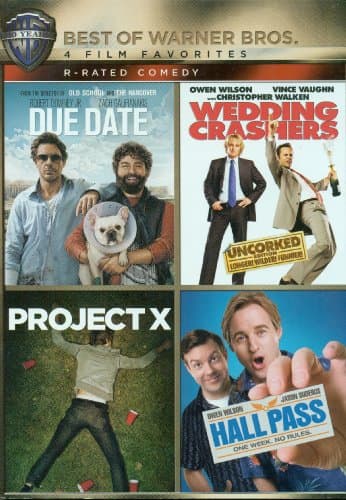 Image of Best of Warner Bros. 4 Film Favorites R-Rated Comedy (Due Date / Hall Pass / Project X / Wedding