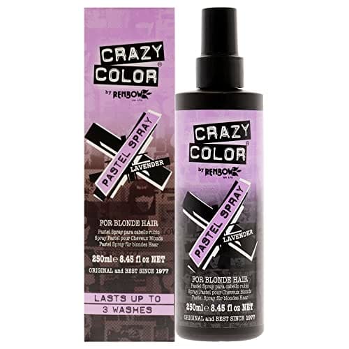 Image of Crazy Color Pastel Hair Spray Lavender 250 ml
