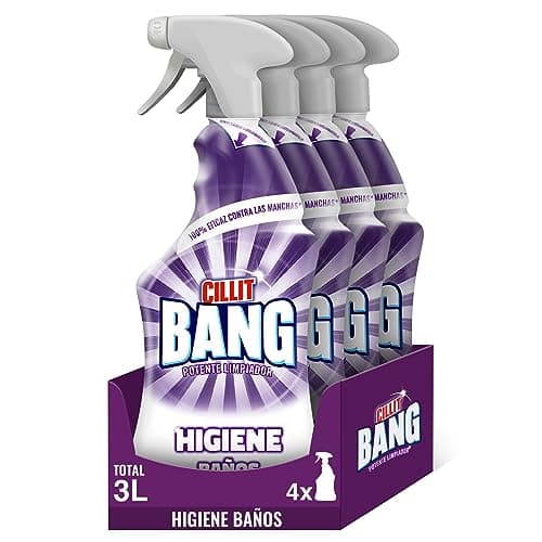 Image of Cillit Bang Hygiene – Sanitizing Cleaner Spray, Pack of 4 x 750 ml