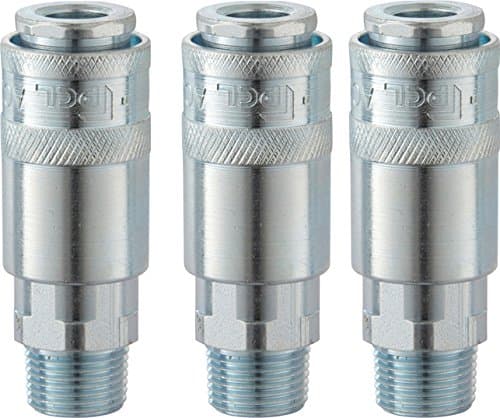 Image of PCL AC21CM Airflow Coupling Male Thread R 1/4 (Pack of 3)