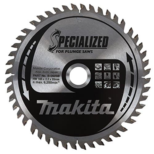 Image of Makita B-33015 Specialized Saw Blade for Plunge Saws 165x20x48T