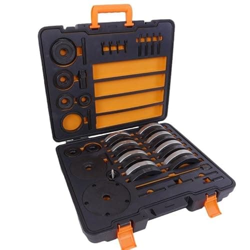 Image of GEAR4GARAGE Wheel Bearing Tool Kit 62mm 66mm 72mm 85mm Bearing Press and Puller Kit Compatible with VW Audi Skoda Seat Including Polo Lupo Fox Transporter Fabia Ibiza in EVA Case