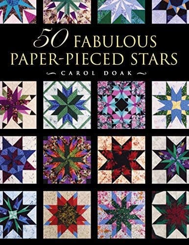 Image of 50 Fabulous Paper-Pieced Stars: CD included by Doak, Carol (2000) Paperback