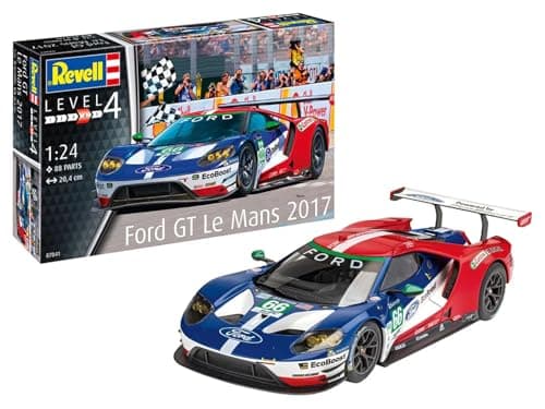 Image of Revell 07041 Ford GT Le Mans 2017 1:24 Scale Unbuilt/Unpainted Plastic Model Kit