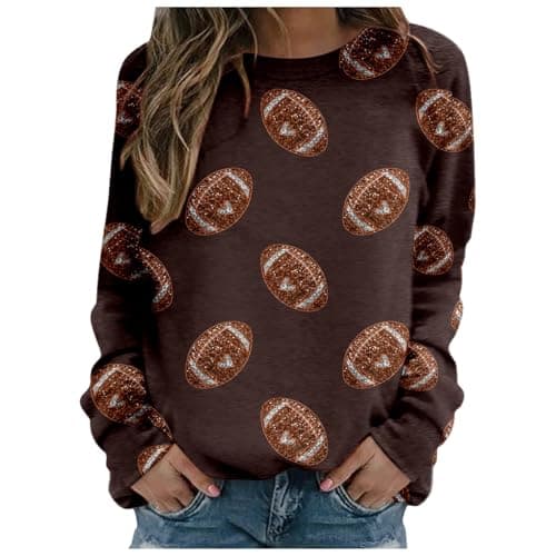 Image of Generisch Women's Terry Towelling Bathrobe Without Short Printed for Everyday Outdoor Workout Plain Long Sleeve Pullover with Diamond Pattern, brown, L
