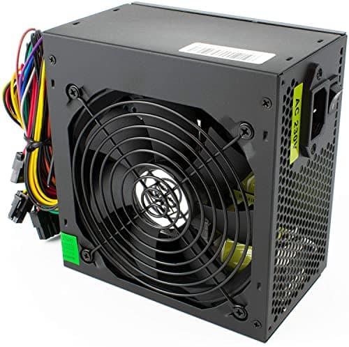 Image of Switching Power Supply PSU 500W ATX with 12cm Silent Black Fan/for PC Computer/iCHOOSE