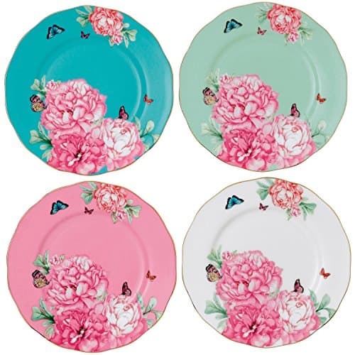 Image of Royal Albert Miranda Kerr 40001825 20cm Side Plates Mixed Set of 4