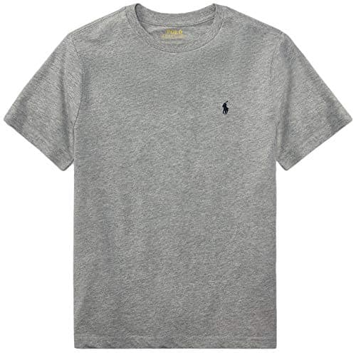 Image of Polo Ralph Lauren Kids Boy's Cotton Jersey Crew Neck T-Shirt (Big Kids) - - S