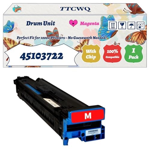 Image of Compatible for Okidata OKI 45103722 Drum Unit Work for Okidata OKI ES9431 ES9541 Pro 9431DMe Pro 9431dn Pro 9431 Ed Pro Printers (1 Pack Magenta)