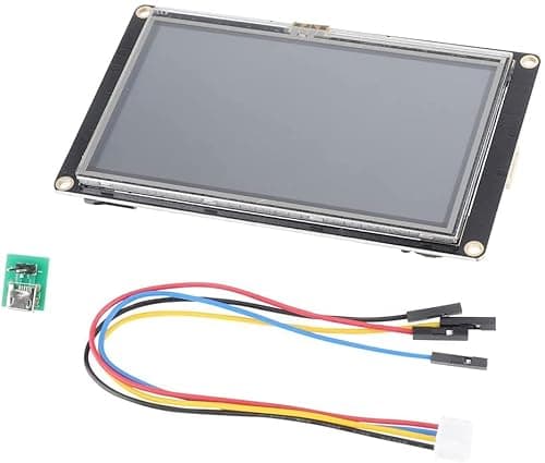 Image of Ferwooh Touch Display Module Enhanced Nextion 7.0'' 7 Zoll HMI Touch Screen TFT LCD Panel 800x480 32MB Flash for Arduino for Raspberry Pi(NX8048K070)