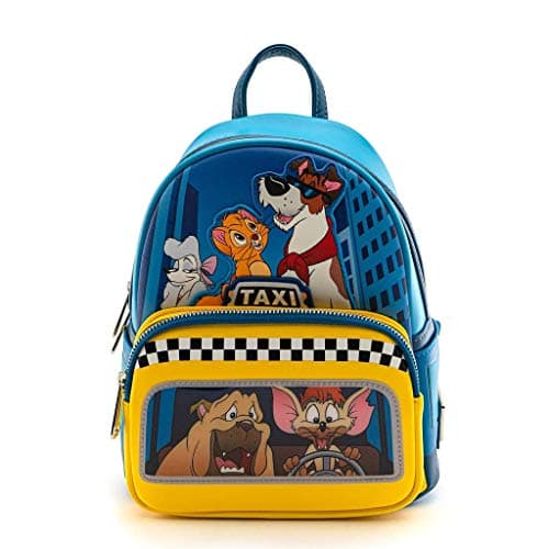Image of Loungefly Oliver und Co Taxi Mini Backpacks Multicolour, Faux Leather,