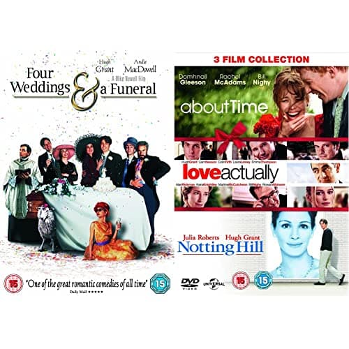 Image of Four Weddings and a Funeral [DVD] & About Time / Love Actually / Notting Hill (Triple Pack) [DVD]