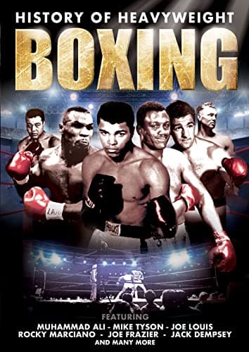 Image of The History of Heavy Weight Boxing Featuring Muhammad Ali, Mike Tyson, Joe Louis, Rocky Marciano, Joe Frazier, Jack Dempsey, Michael Spinks, Larry Holmes and George Foreman [DVD]