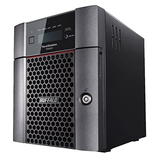 Image of BUFFALO TeraStation 5420DN 16TB (4x4TB) Computer NAS with 10GbE HDD NAS Hard Drives, 4-bay, RAID, iSCSI, NAS, Storage Server, NAS Server, NAS Storage, Network Storage, File Server