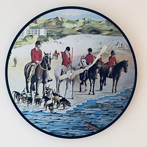 Image of Iconic Genesis Foxtrot vinyl record wall clock
