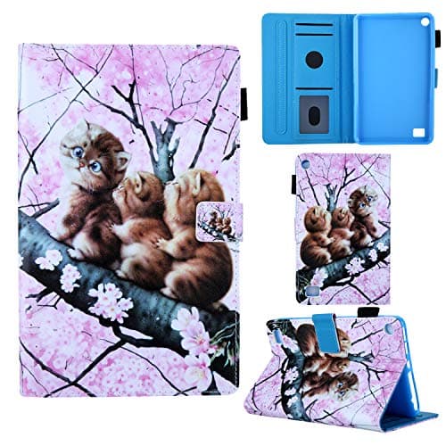 Image of Fire HD 7 Tablet Case (7th/5th Generation, 2017/2015 Release Only) - Slim Lightweight Smart Case Stand Protective Cover with Auto Wake/Sleep for Fire 7 Tablet 2017 Release, Koala