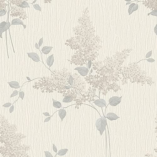 Image of Belgravia Decor Tiffany Fiore Beige Wallpaper GB41311 - Italian Vinyl